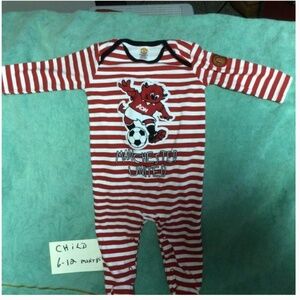 Manchester United baby onesie